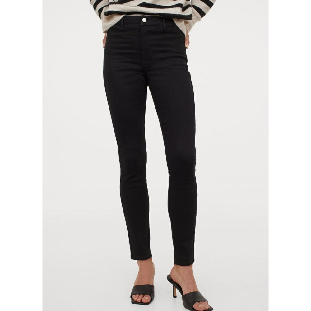 Super High Waisted Skinny Jeans